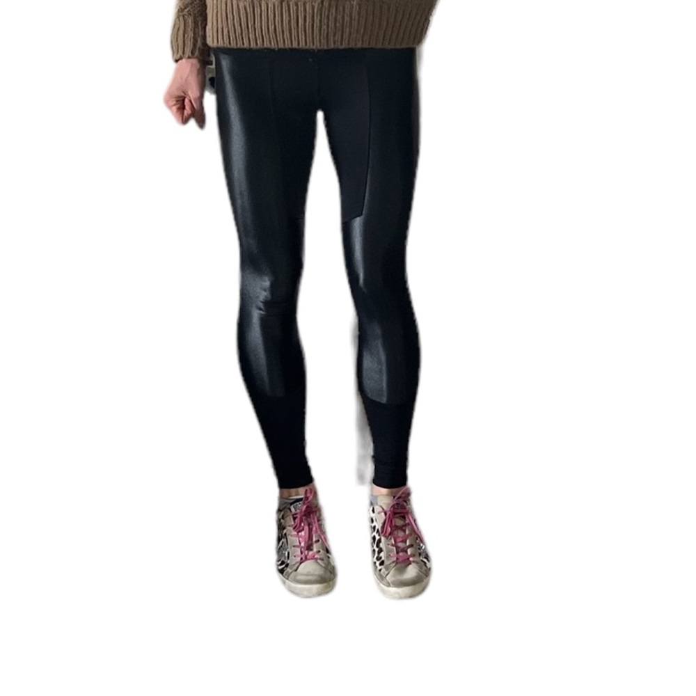 Koral black paneled leggings